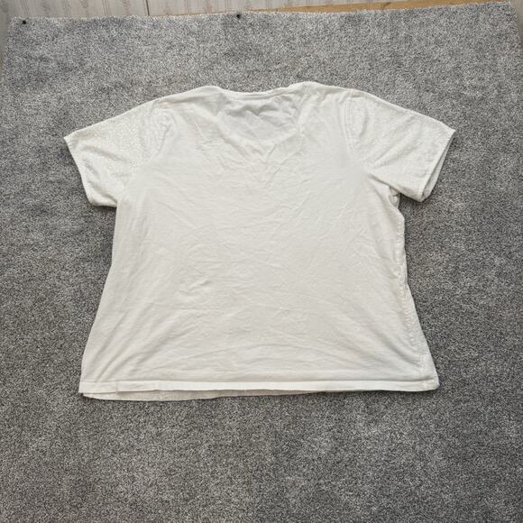 CJ Banks Top Plus Size 3X Vintage 90s Y2K Glam Cocktail Holiday Party Sequins - Picture 8 of 8